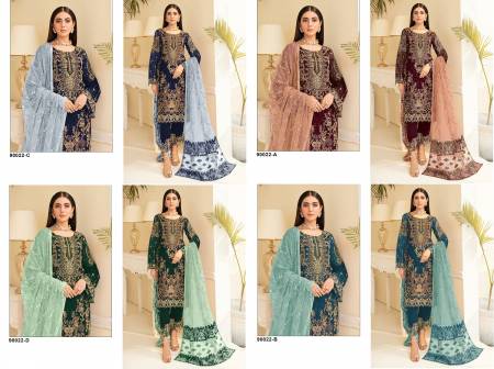 Al Karam 90022 Color Set Pakistani Salwar Suits Catalog
